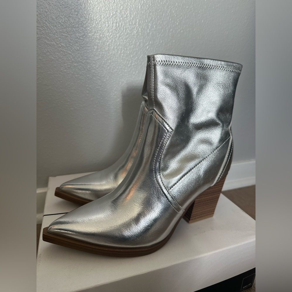 MIA Silver Boots